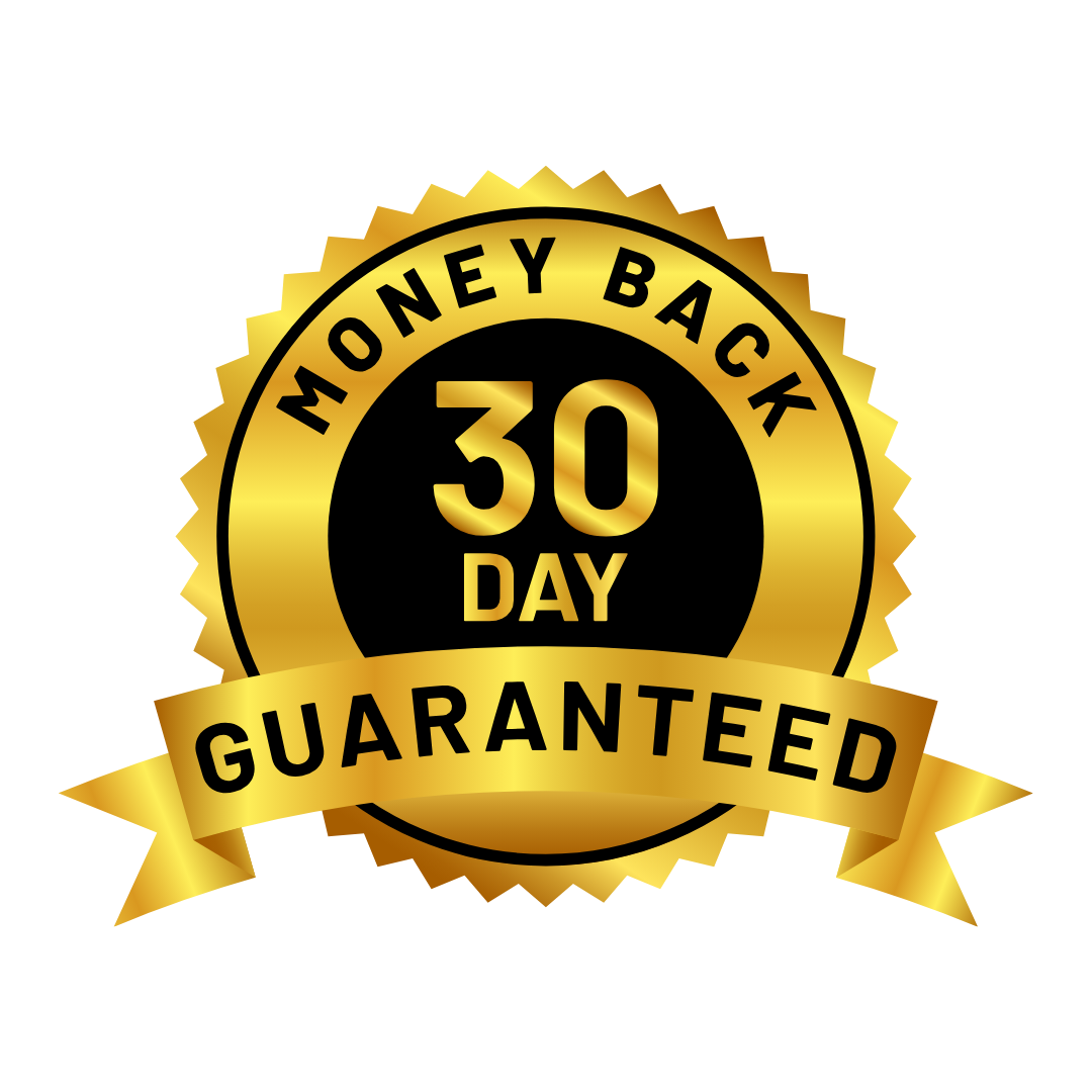 30-Day Money-Back Guarantee badge