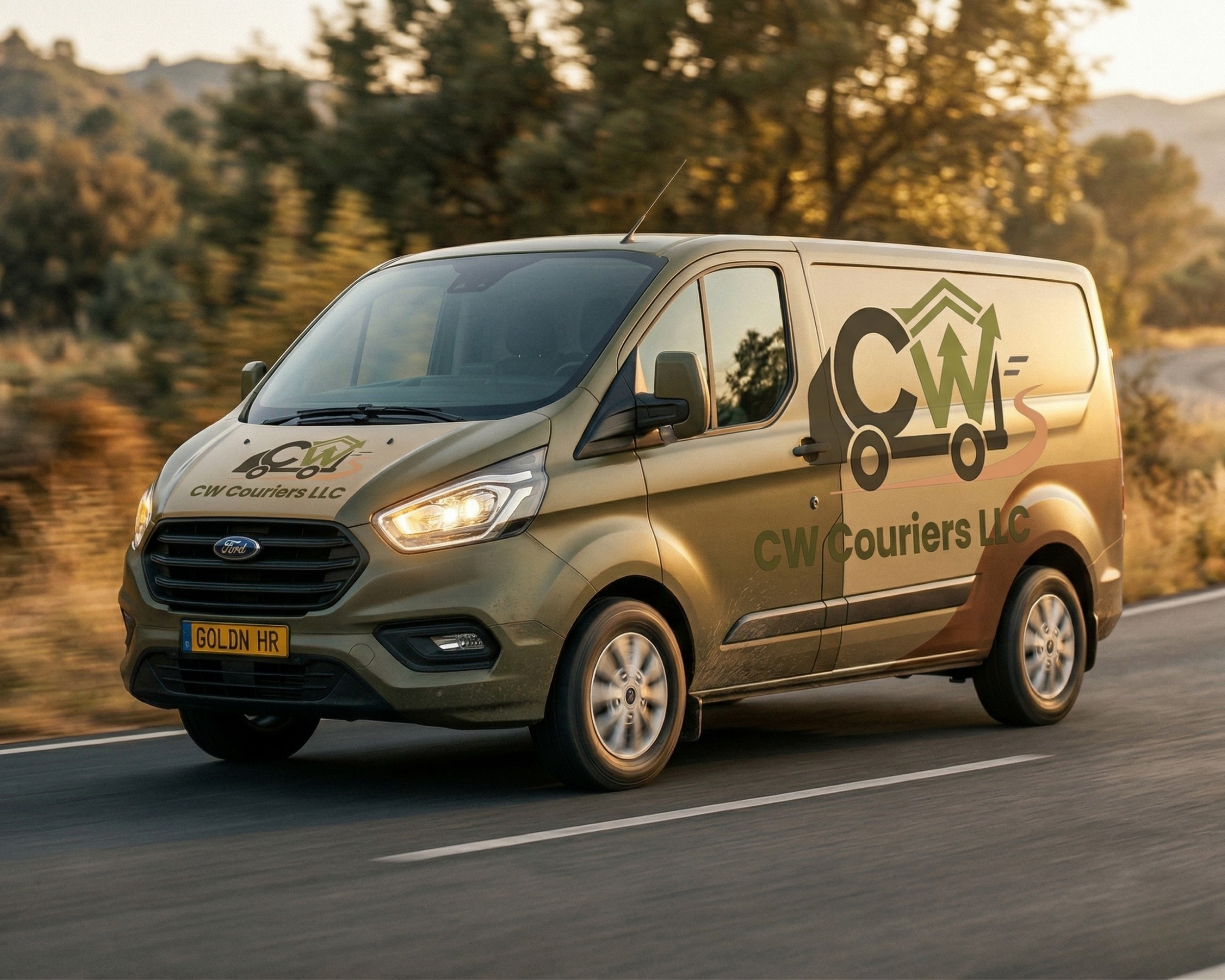 Customer booking a delivery on a mobile app