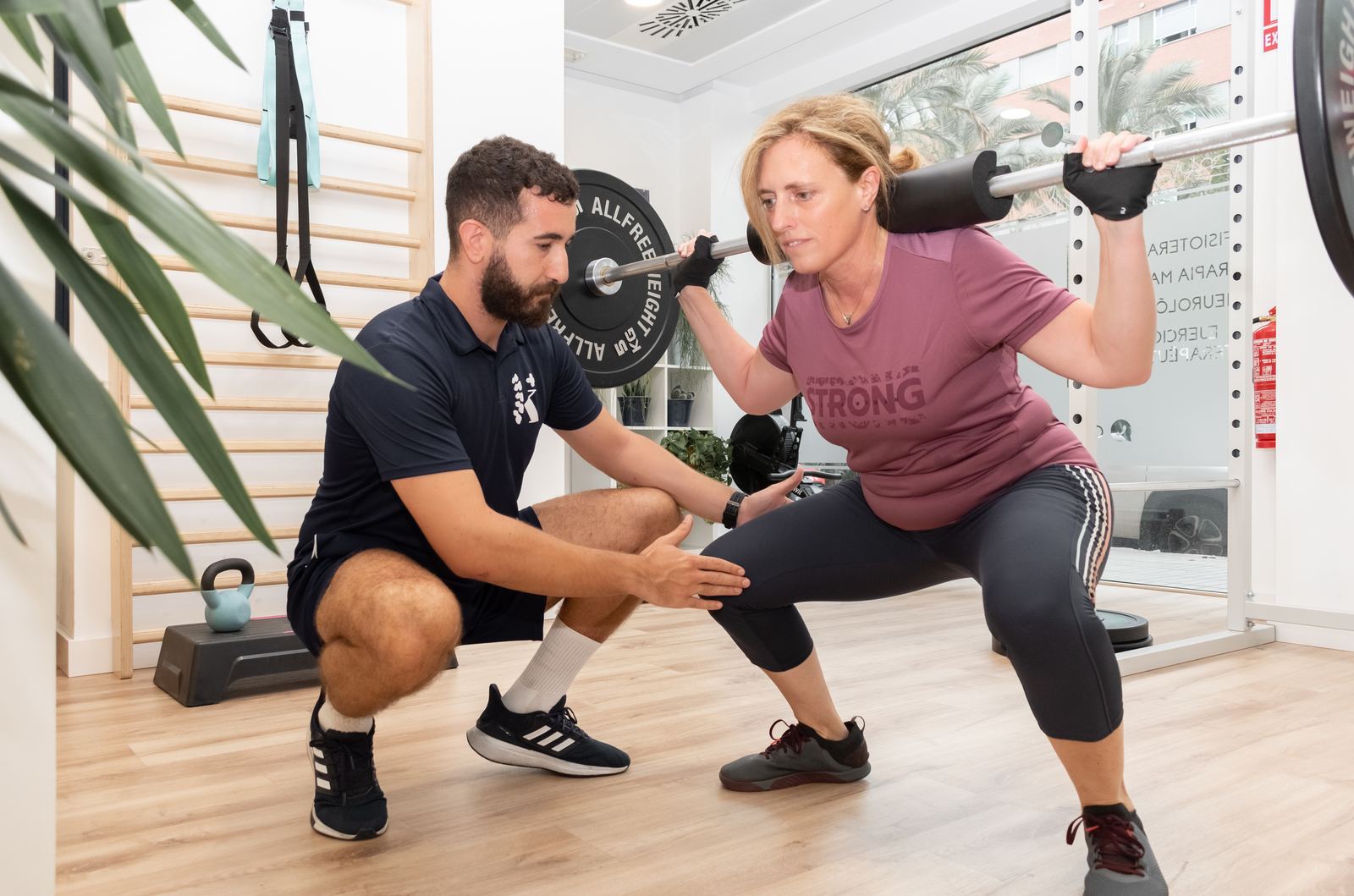Entrenamiento funcional guiado por fisioterapeuta en Kime