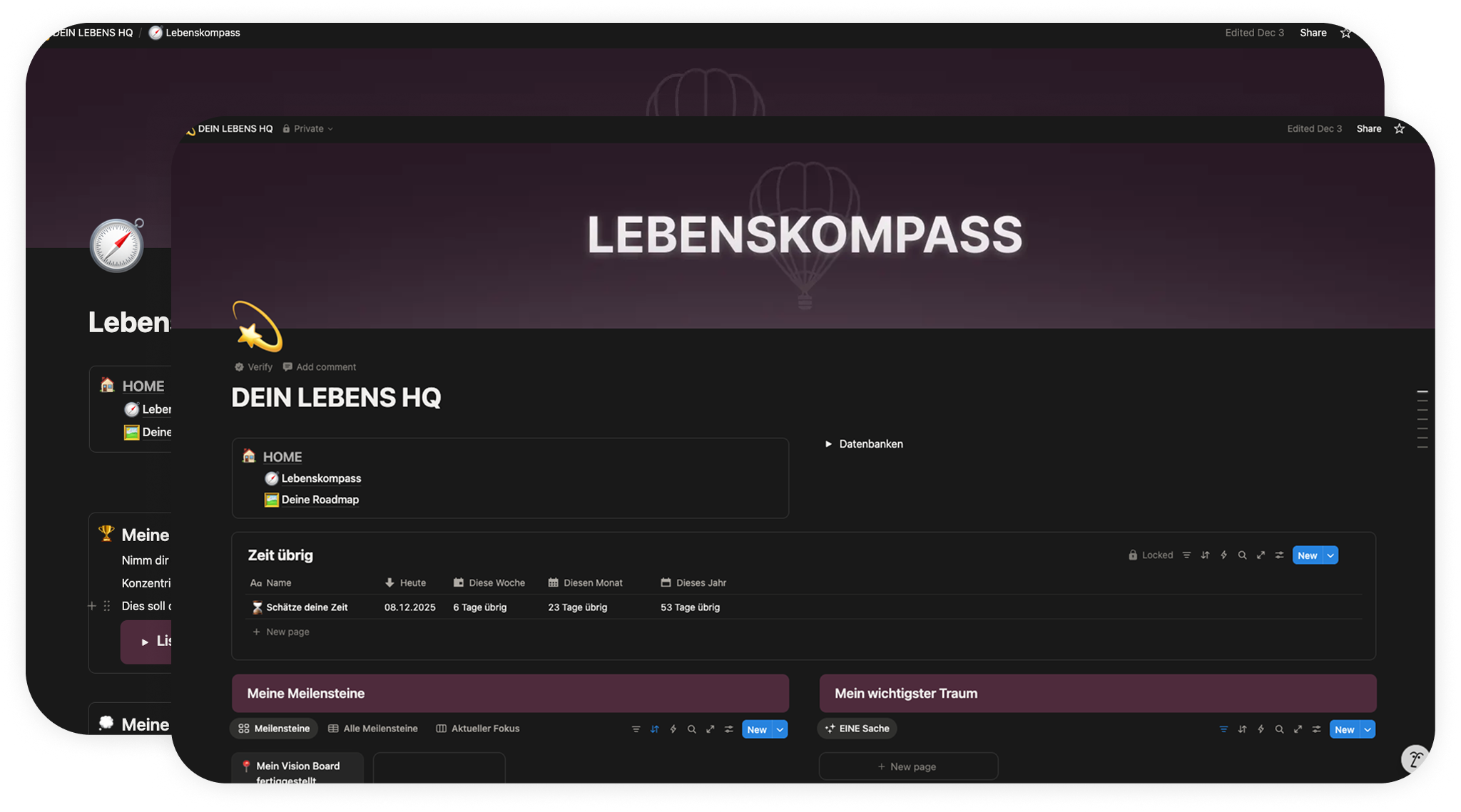 ImpactMaker Notion Dashboard
