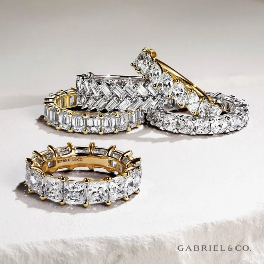 Diamond rings at Giorgio's Fine Jewelry