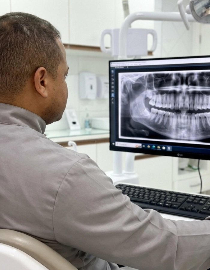 Diagnóstico Digital 3D de precisão para implantes