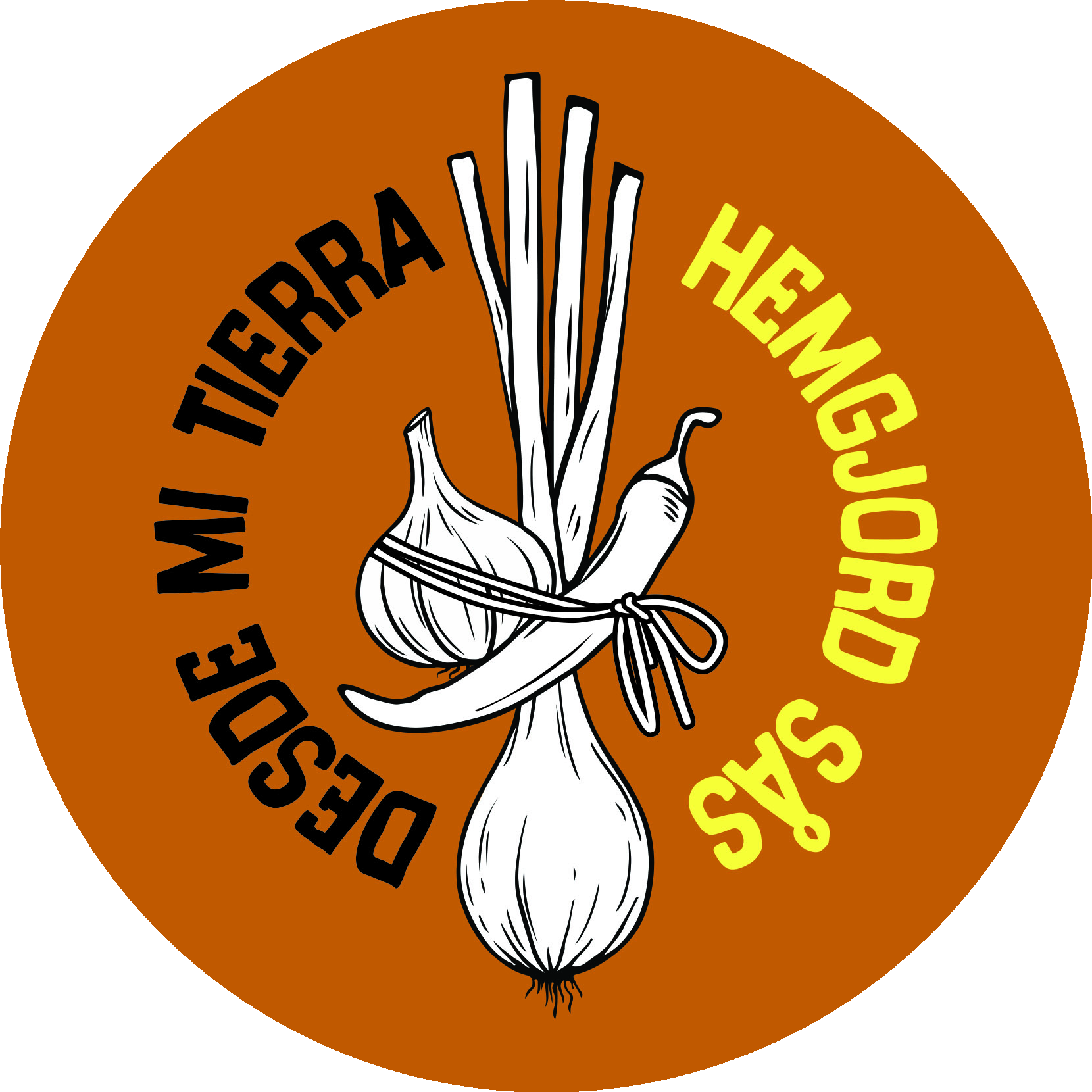 Desde mi Tierra logotyp mexikansk salsa