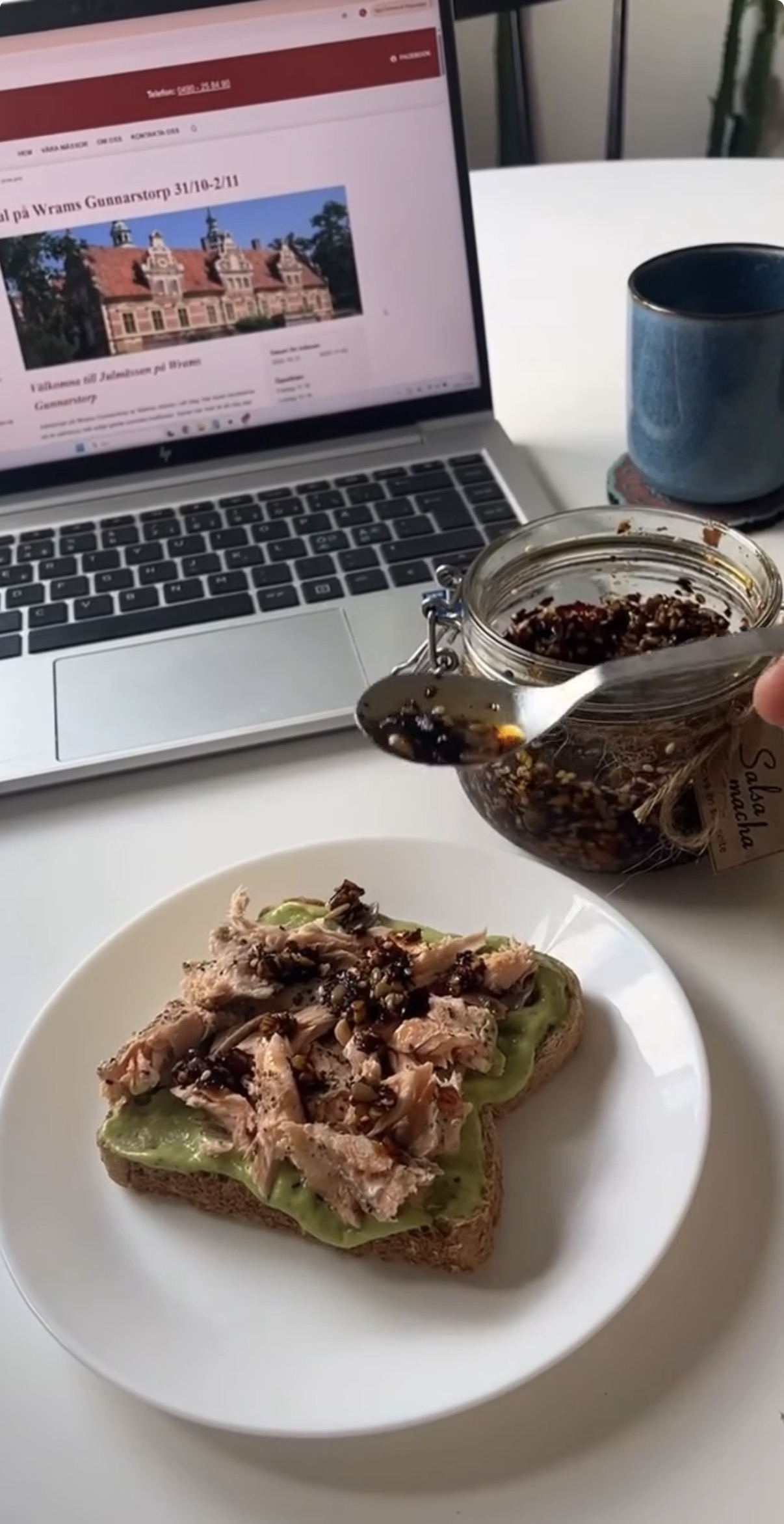 Laxmacka mexikansk salsa macha recept desde mi tierra