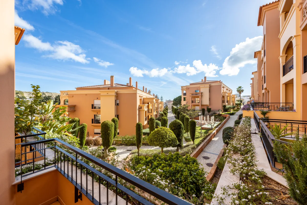 Balcony view at Tropicana Beach Apartment