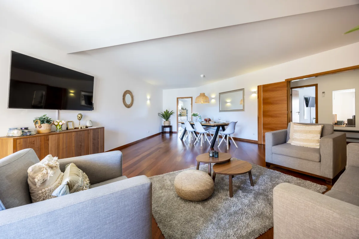 Living room at Tropicana Beach Apartment in Praia da Luz