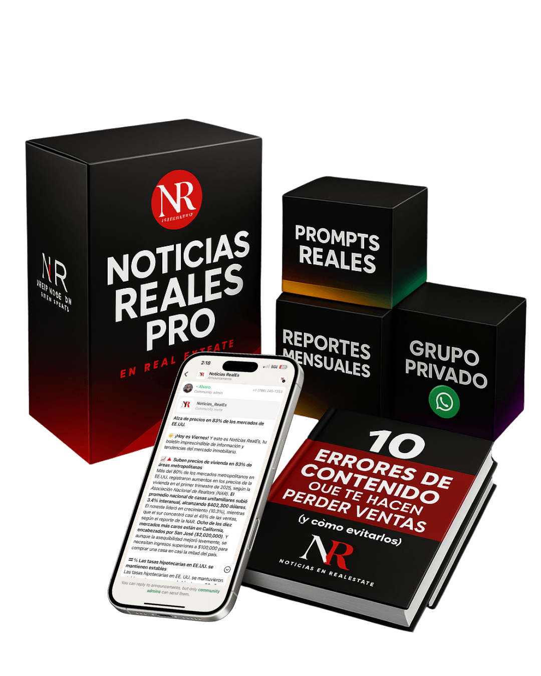 Mockup Noticias Reales PRO