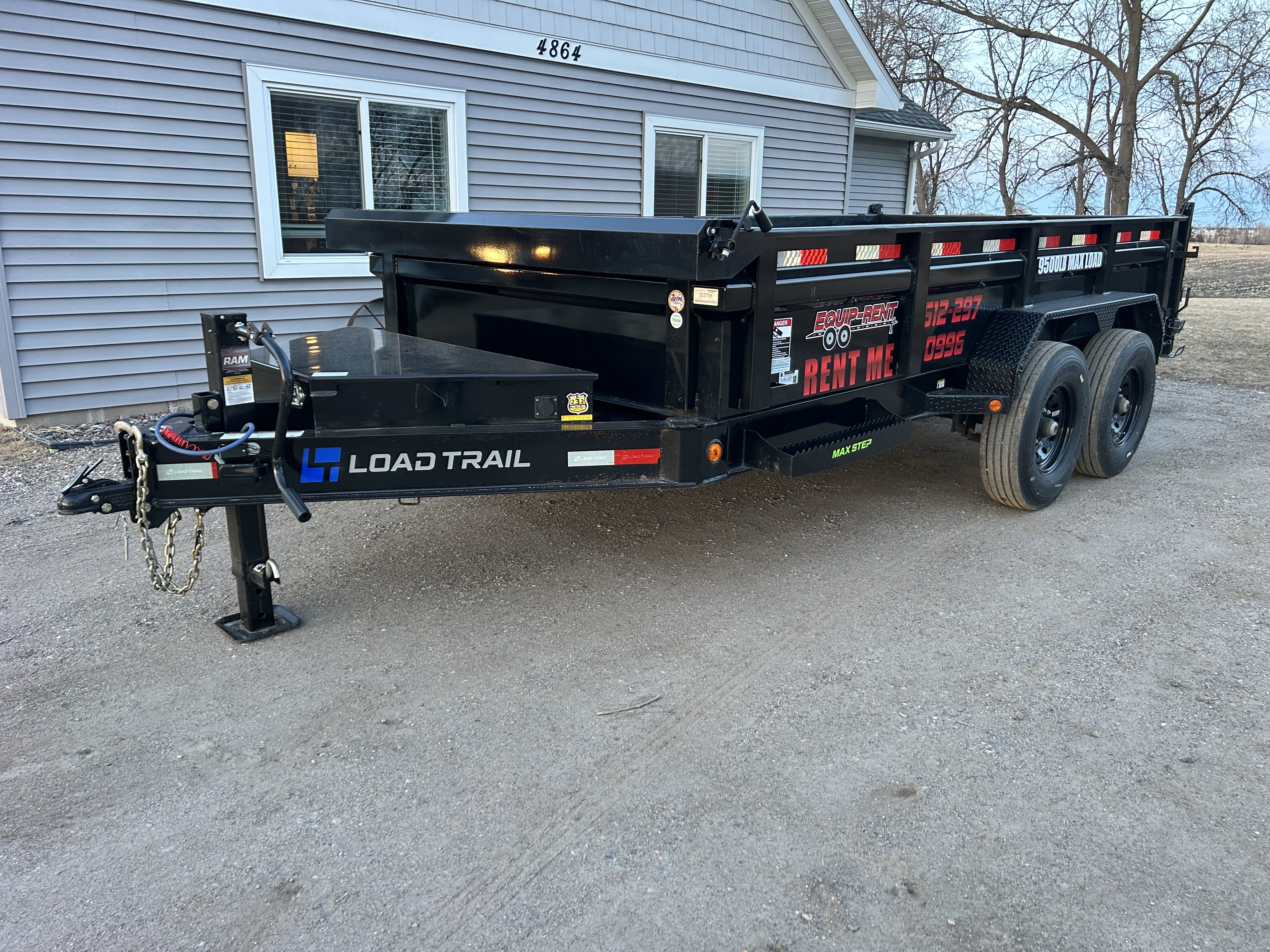 Dump trailer rentals in Saint Michael, MN