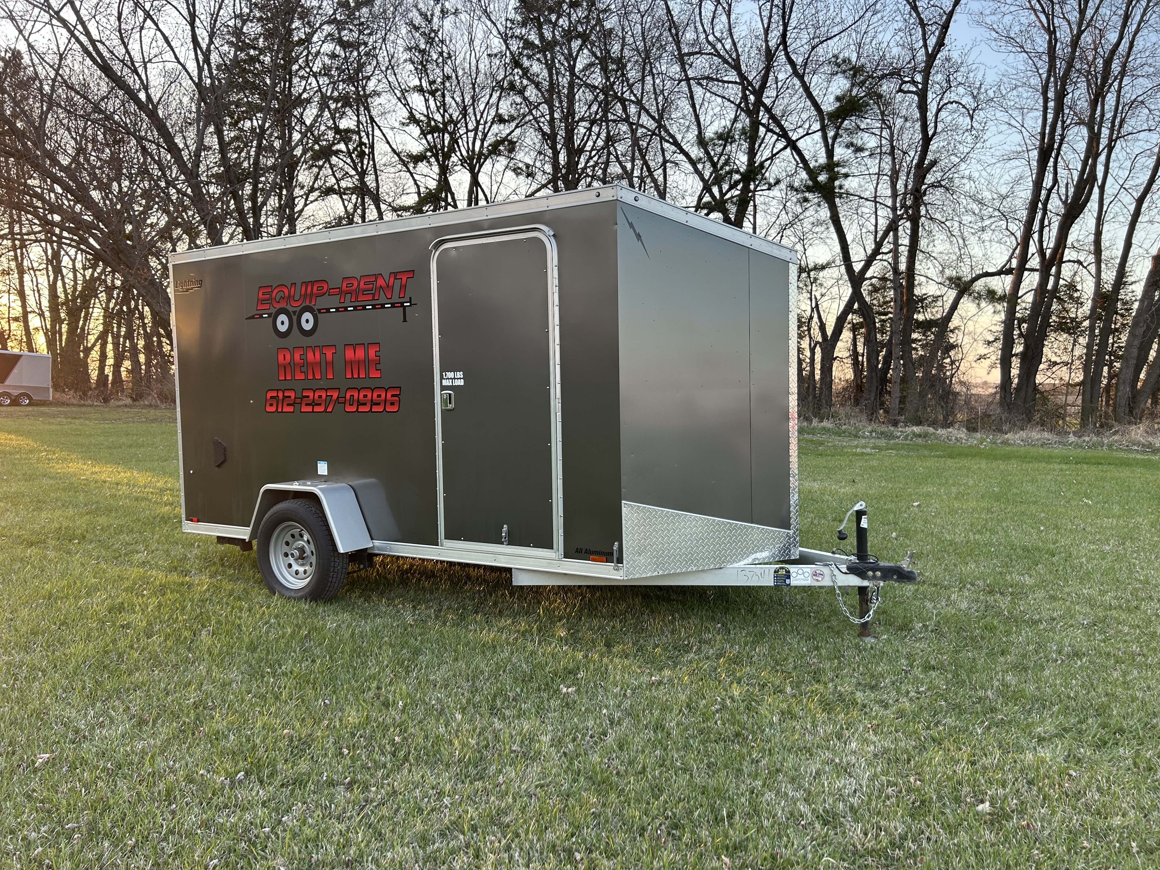 6x12 Enclosed Trailer for rent in Saint Michael, MN