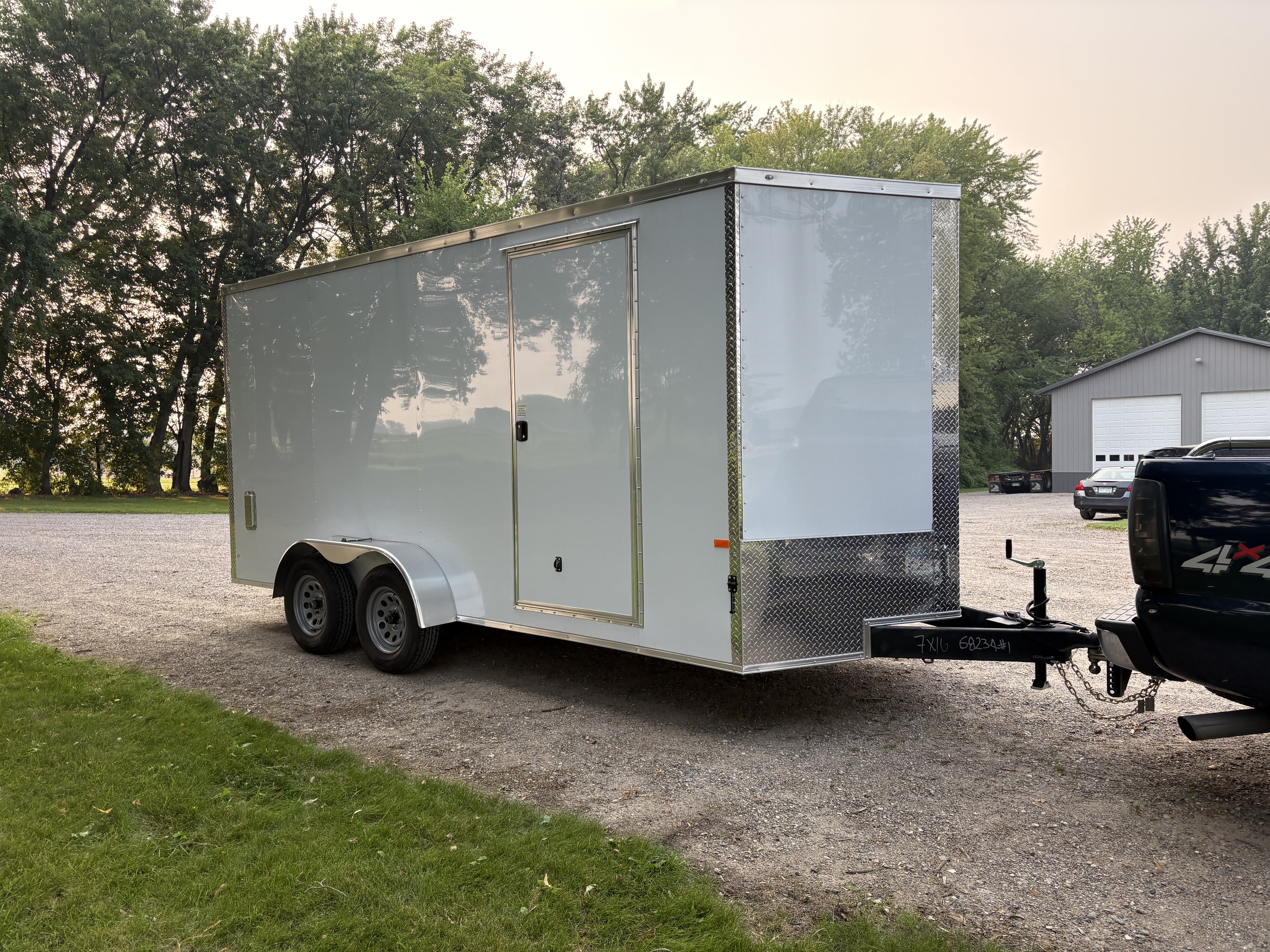 7x16 Enclosed Trailer for rent in Saint Michael, MN