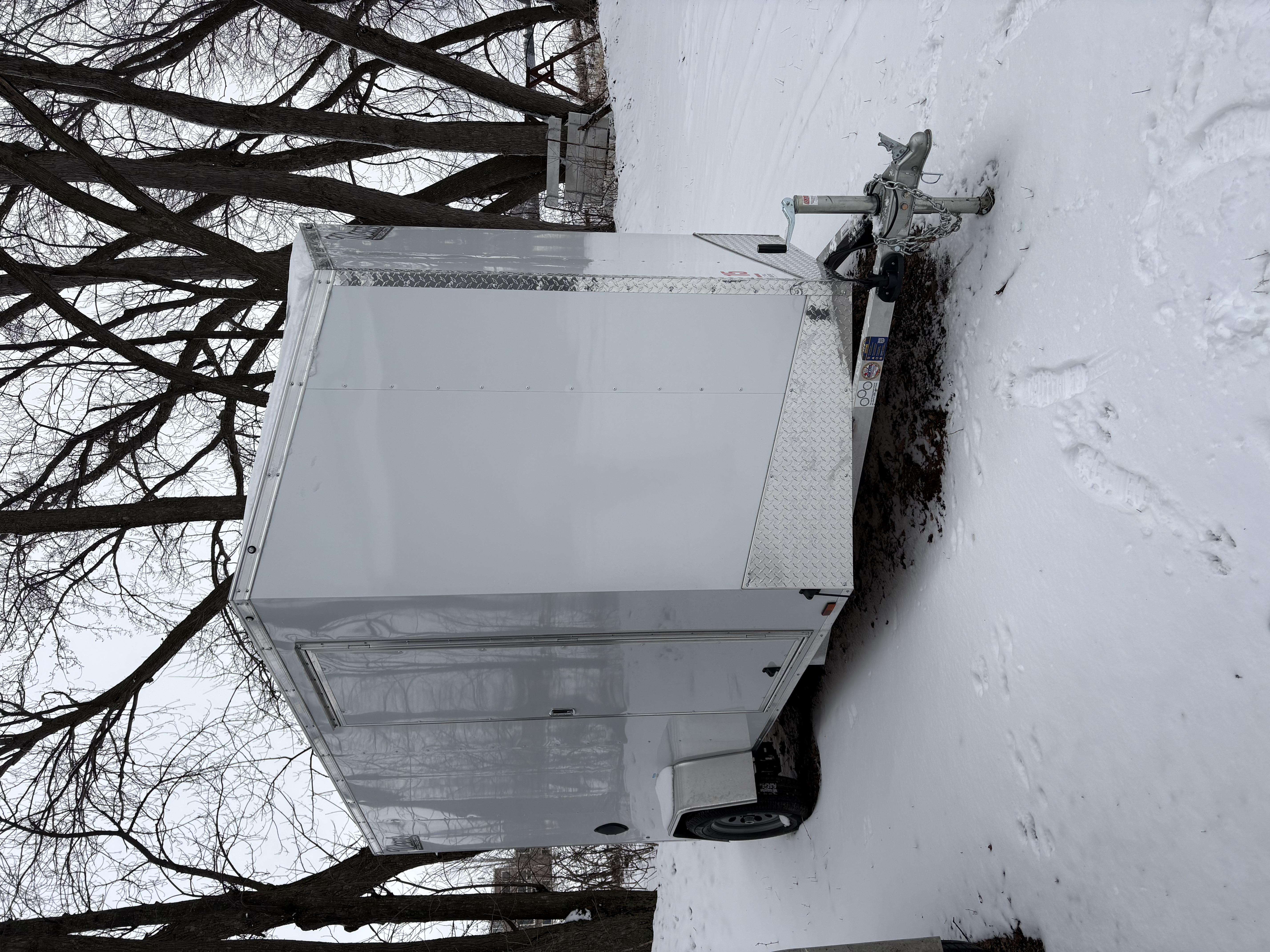 6x12 enclosed cargo trailer for rent in Saint Michael, Minnesota