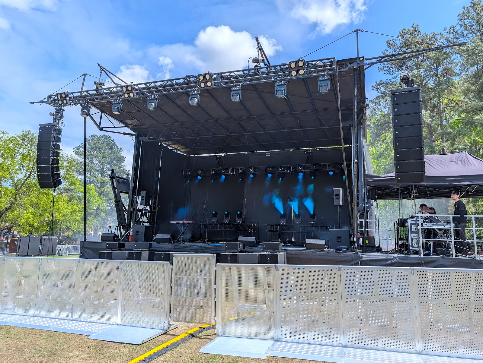 Event production work example