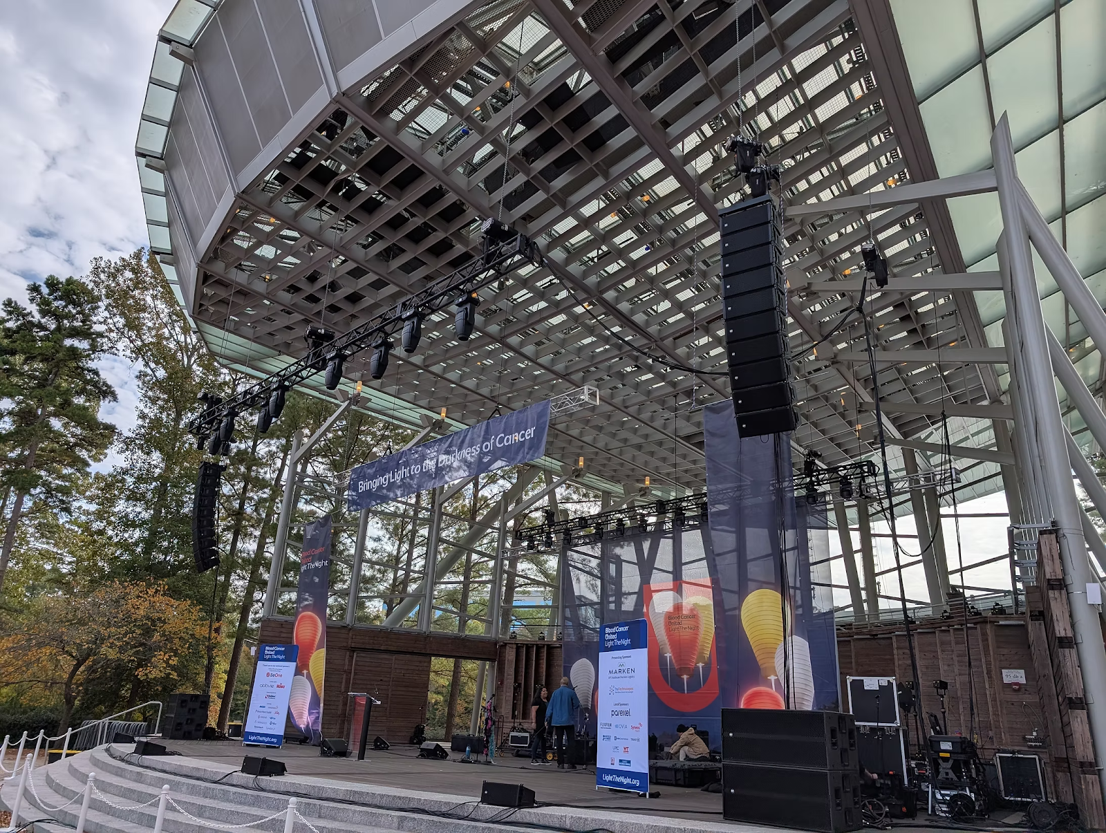 Event production work example