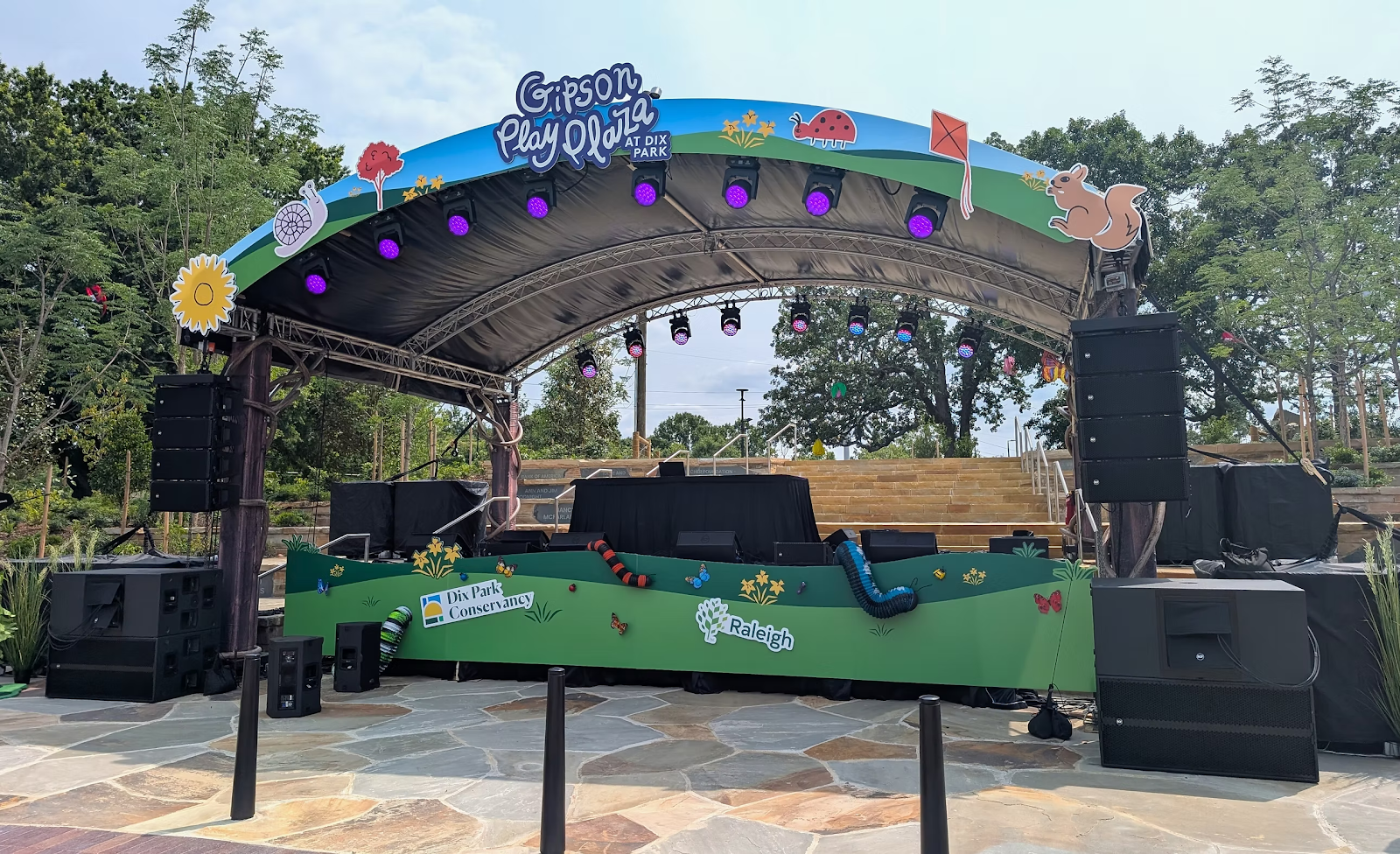 Event production work example