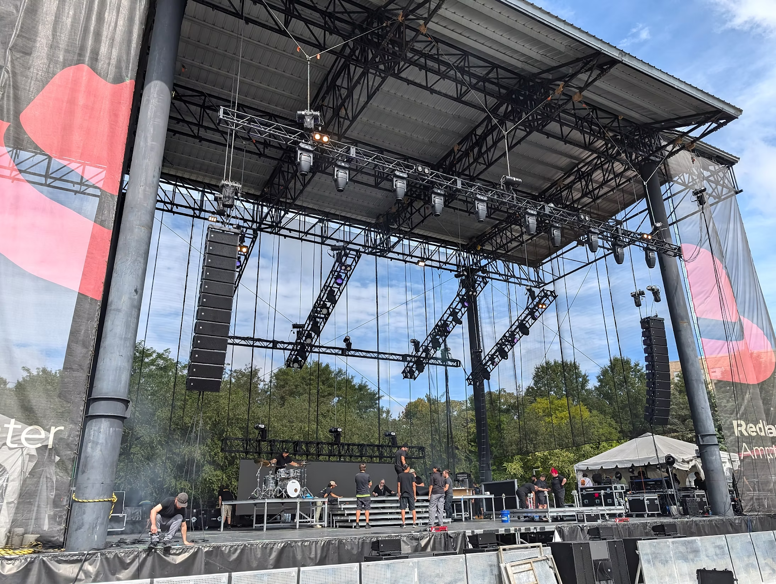 Event production work example