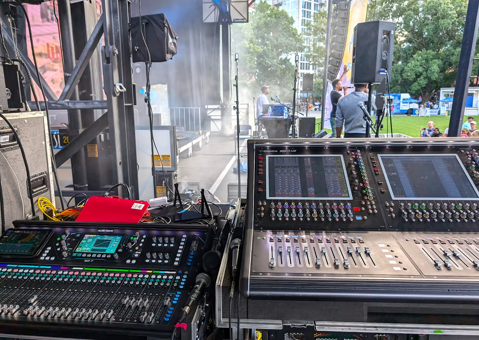 Event production work example