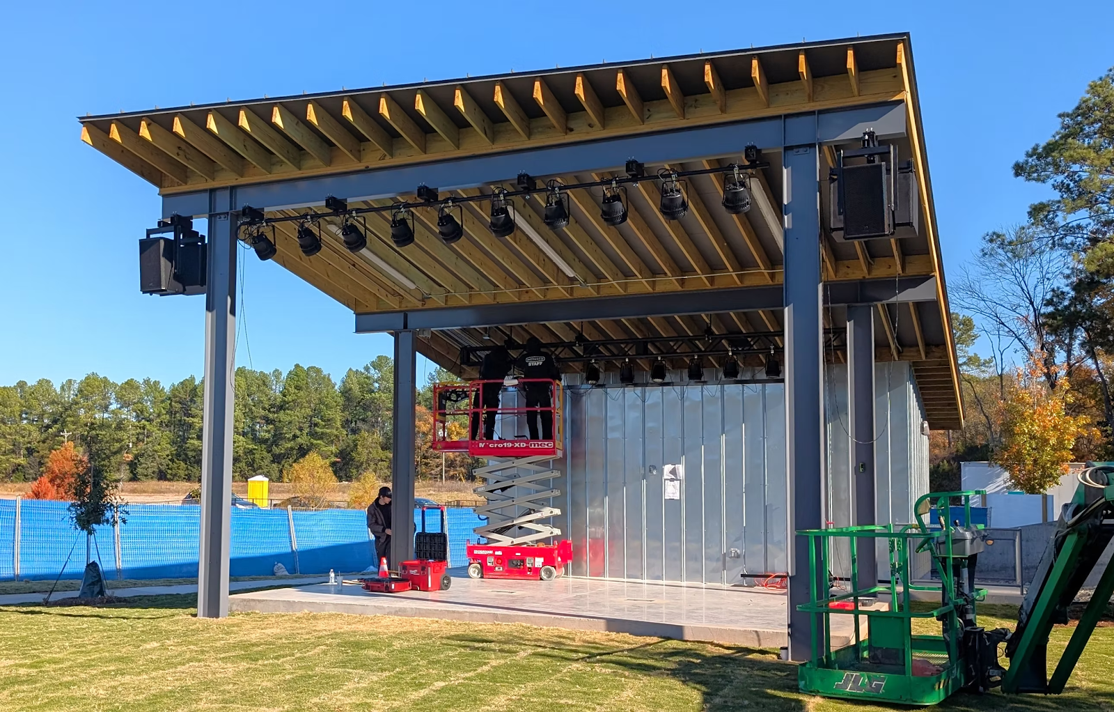 Event production work example