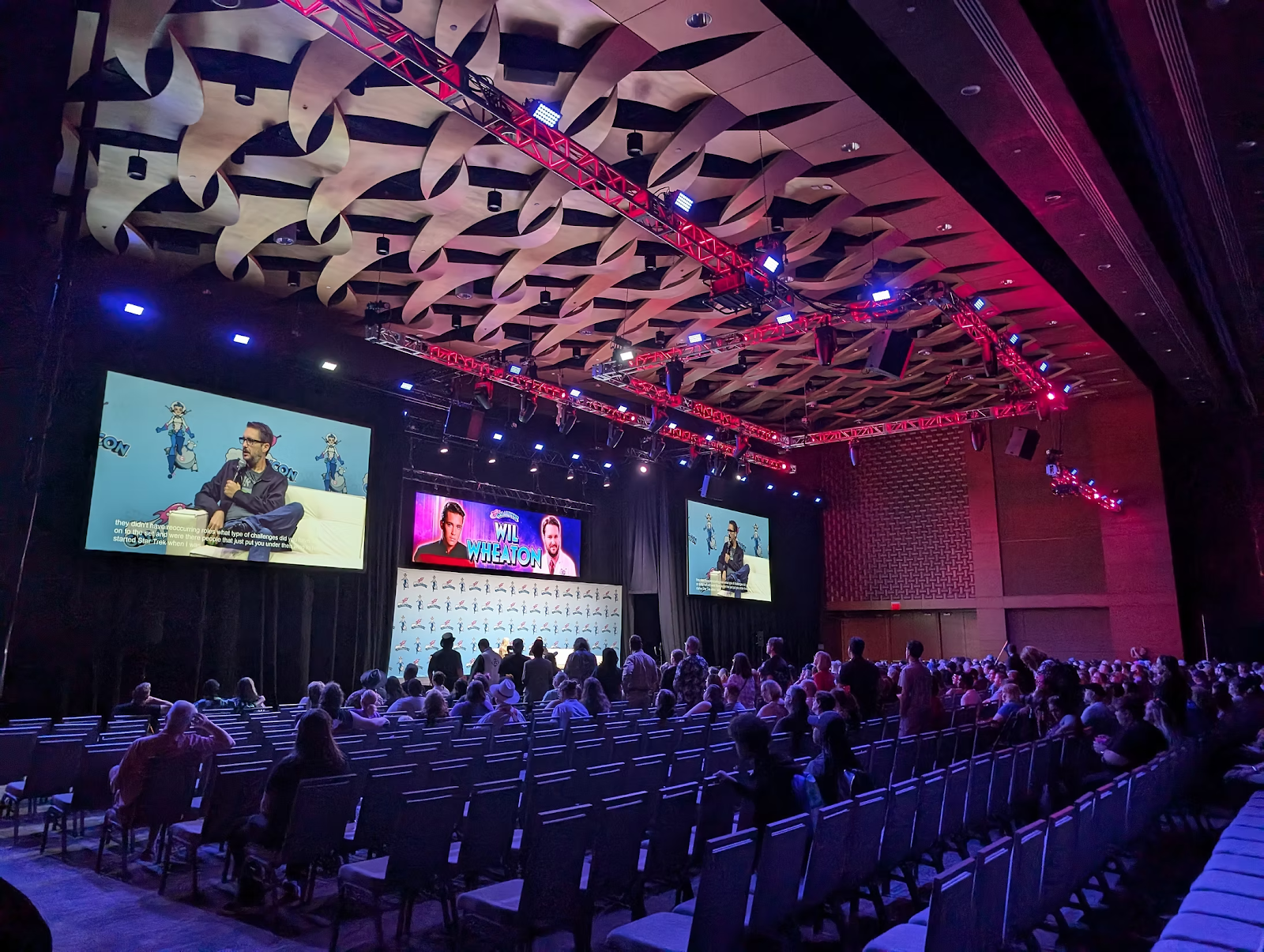 Event production work example