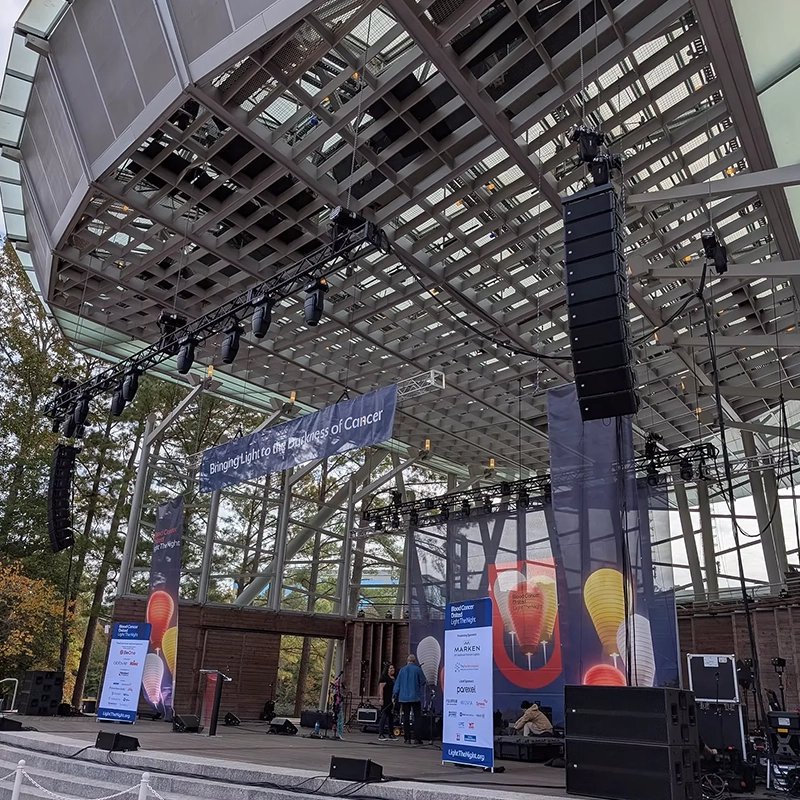 Event production work example