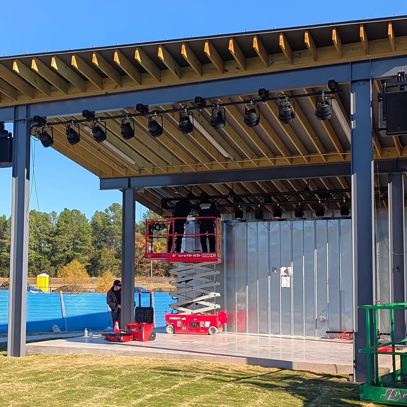 Event production work example