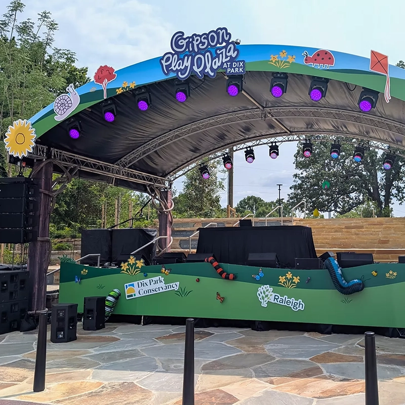 Event production work example