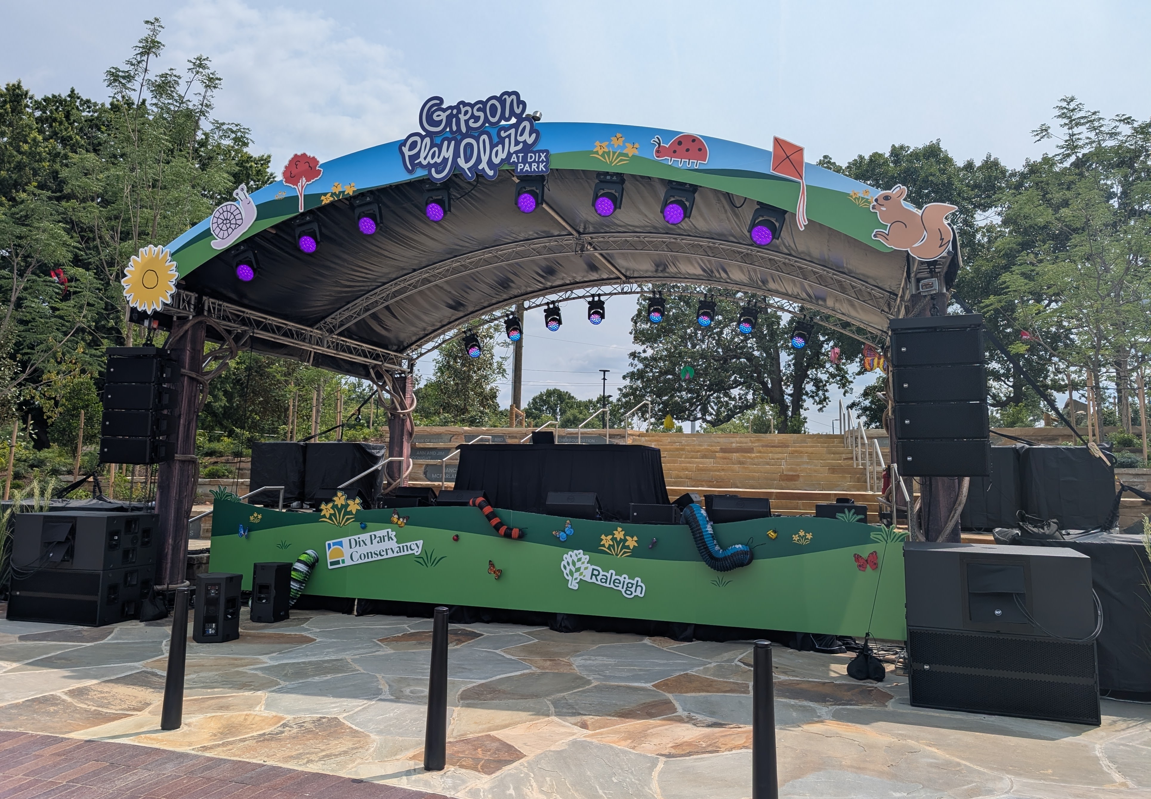 Event production work example