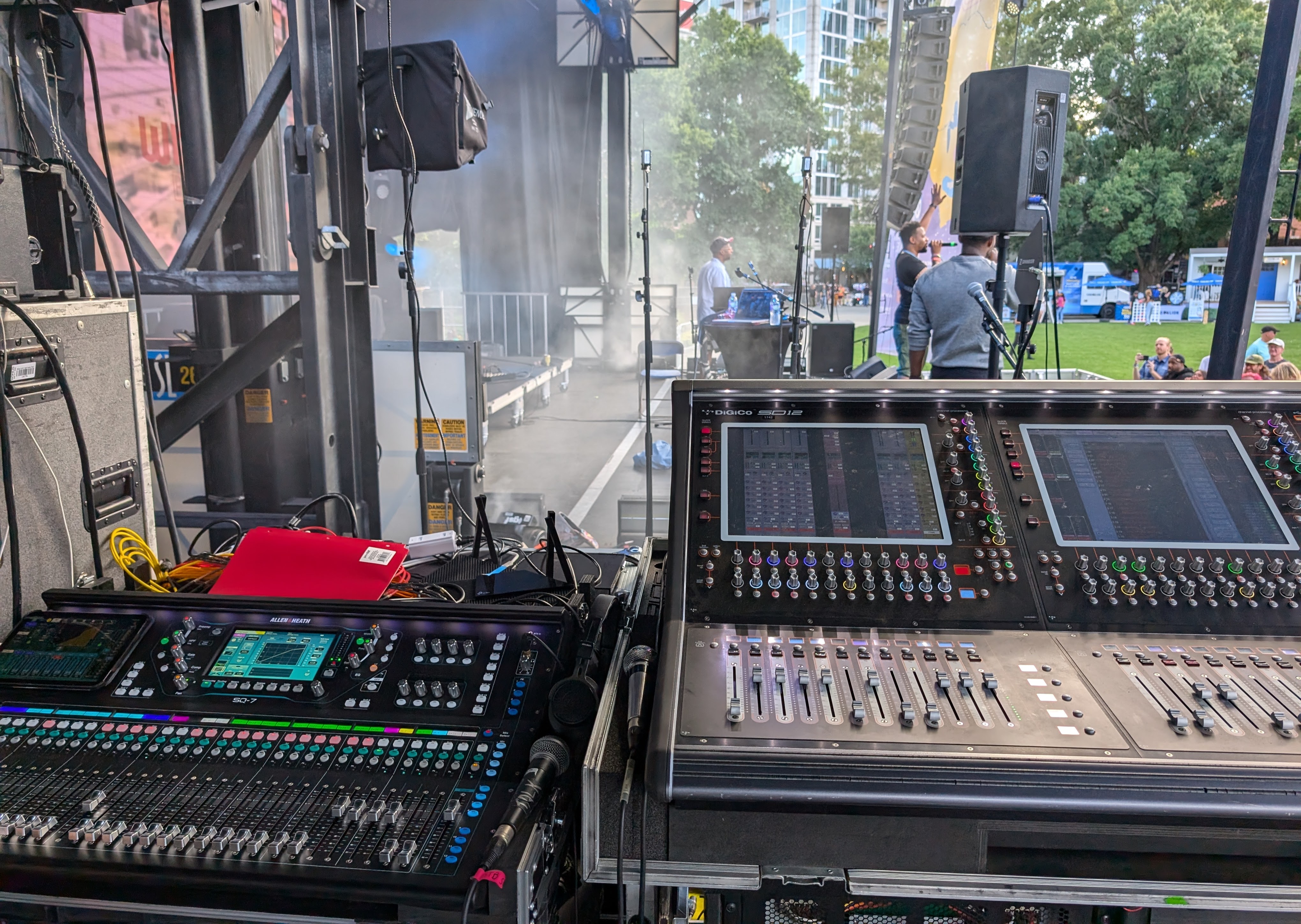 Event production work example