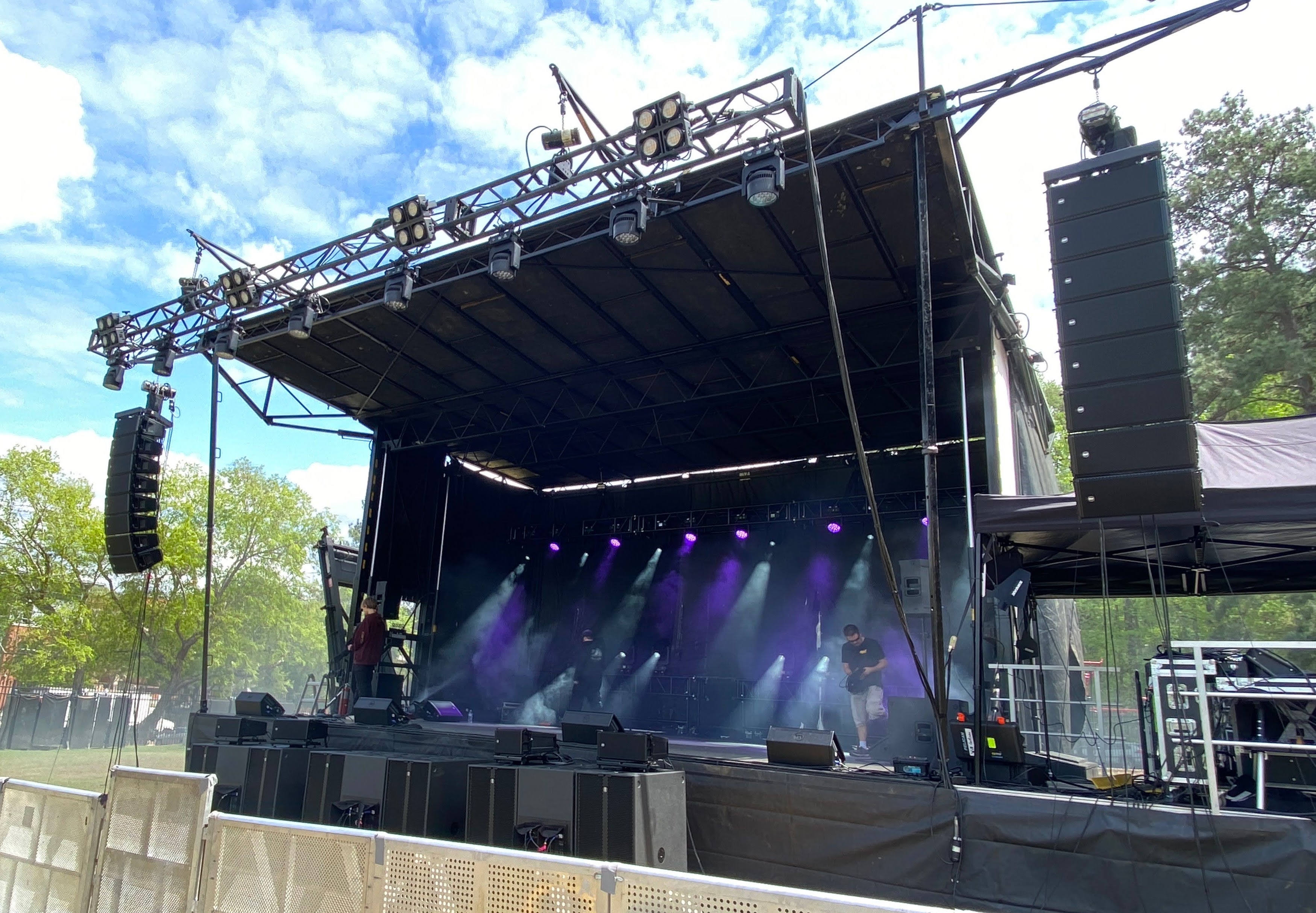 Event production work example