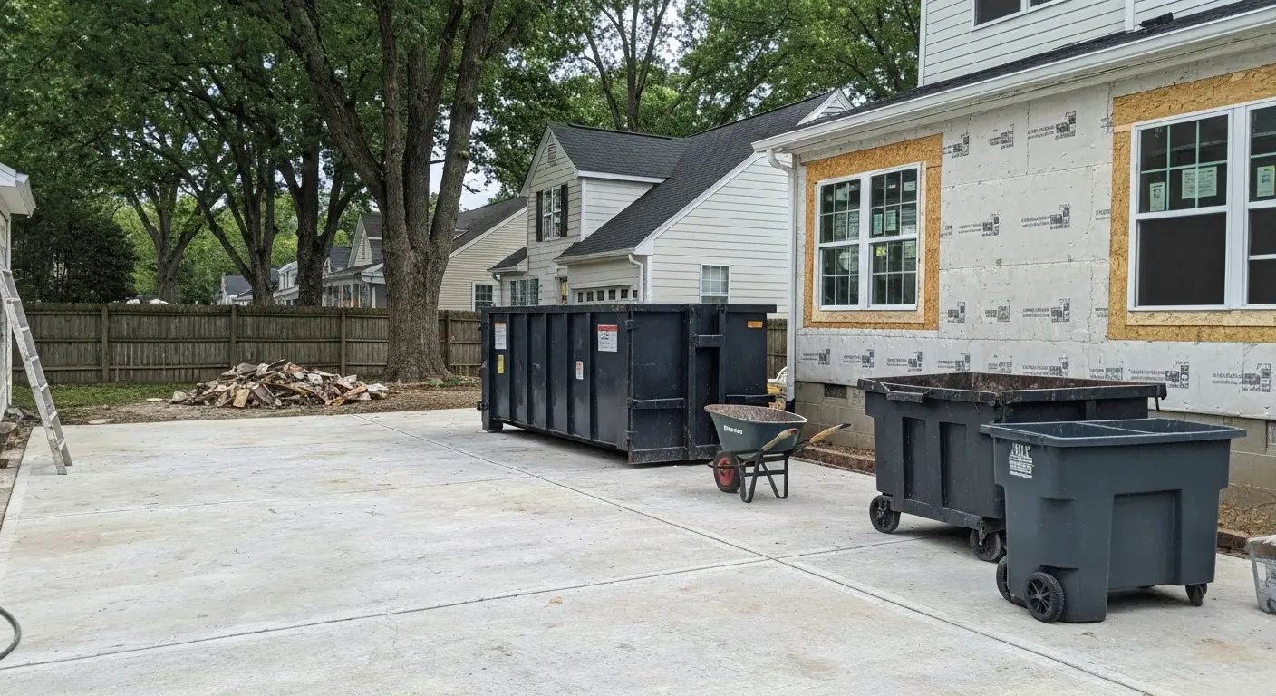 Construction debris removal