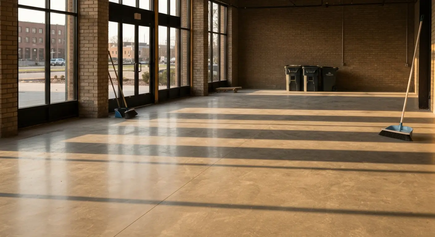 Commercial construction cleanup