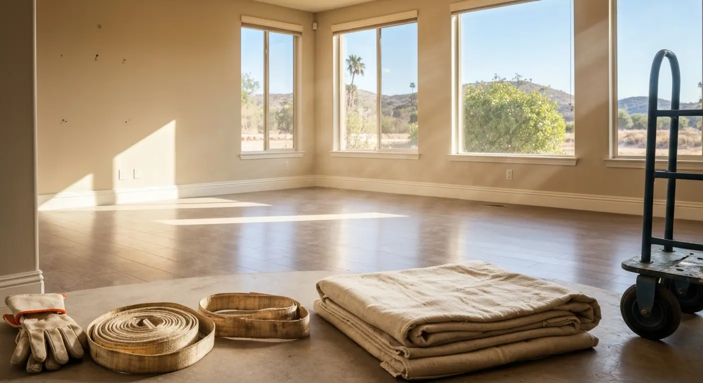 Large appliance removal service