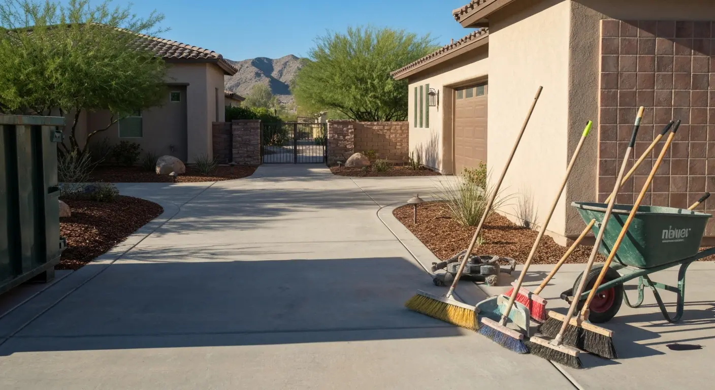 Construction debris removal