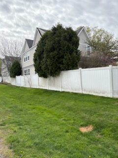 Soaked & Soaped Power Washing before cleaning — Rhode Island