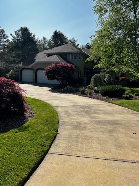 Soaked & Soaped Power Washing before cleaning — Rhode Island