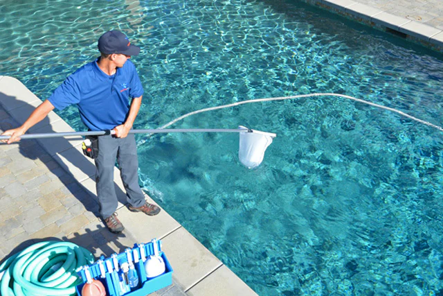 Professional pool area cleaning service in Rhode Island