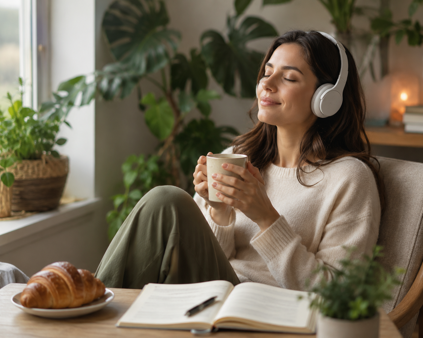 Écoute audio le matin