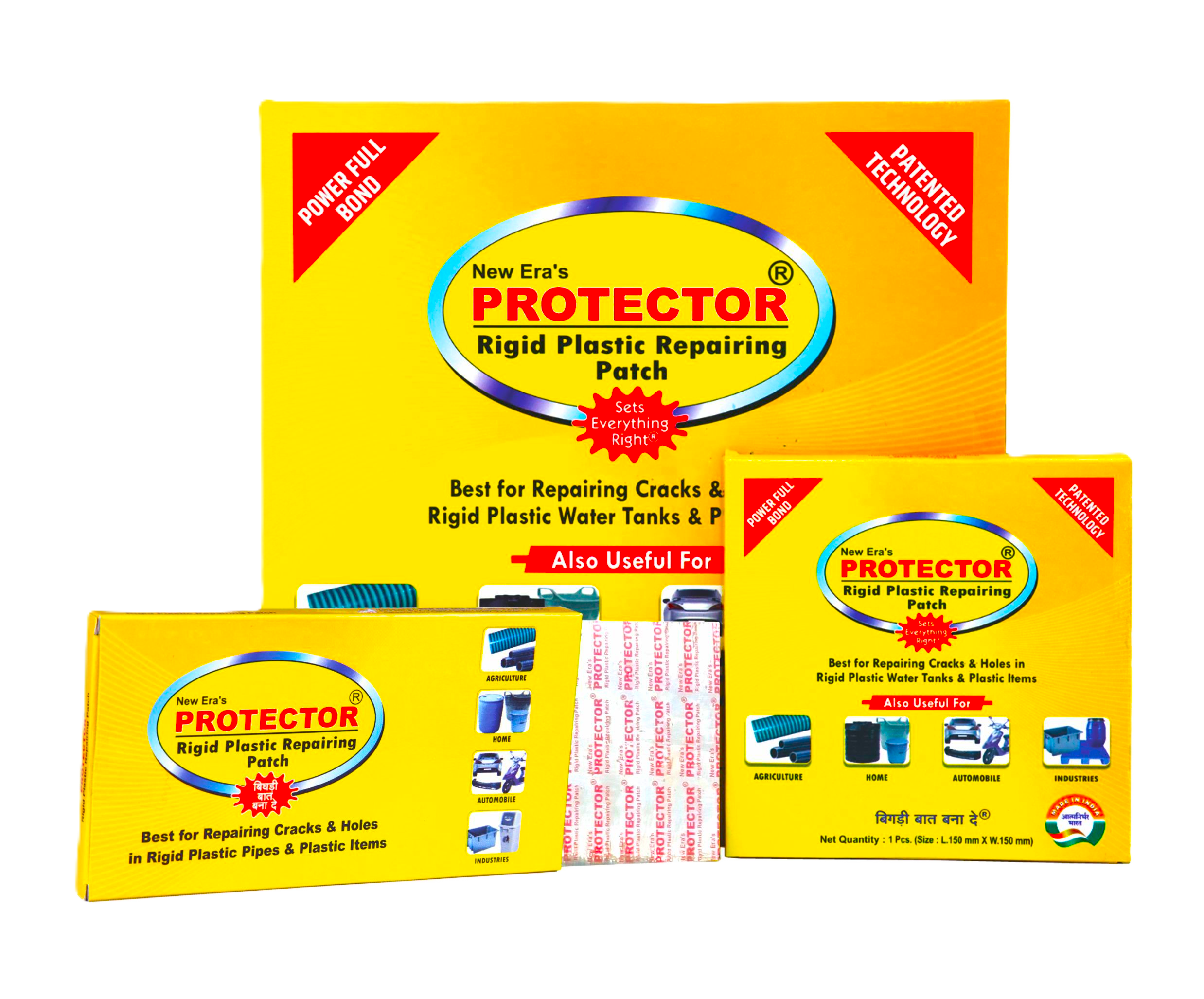 New Era PROTECTOR Rigid Plastic Repairing Patch