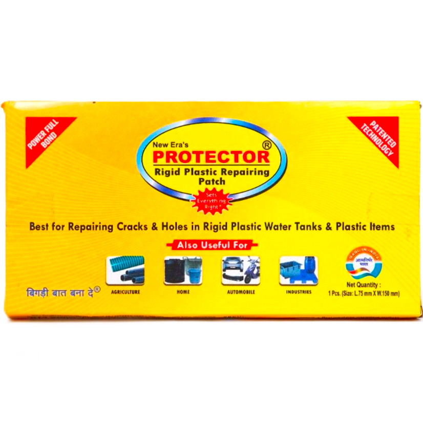 Protector Rigid Plastic Repairing Patch 75 mm x 150 mm x 3 mm