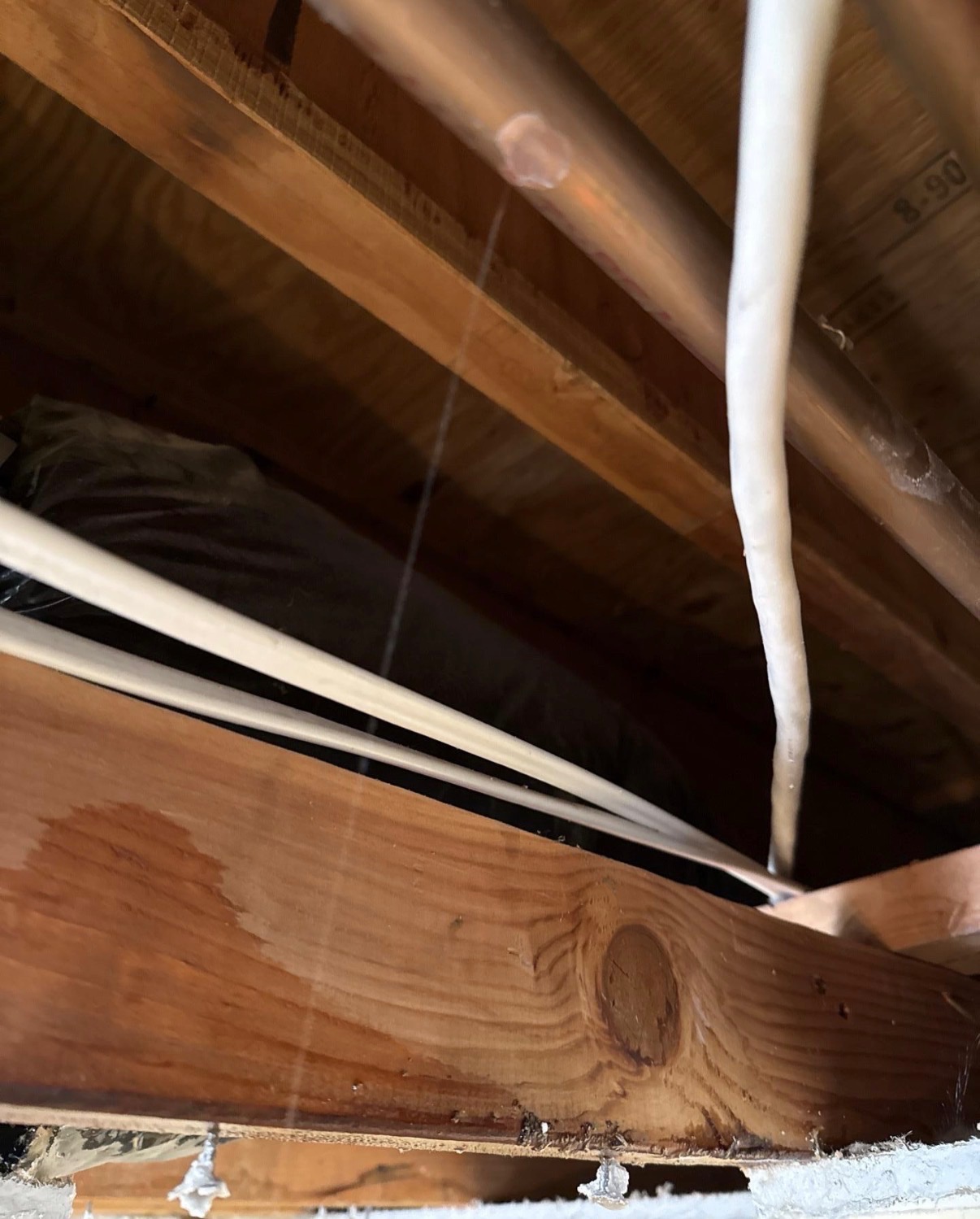 Professional drying equipment operating at a SunCoast Restoration project