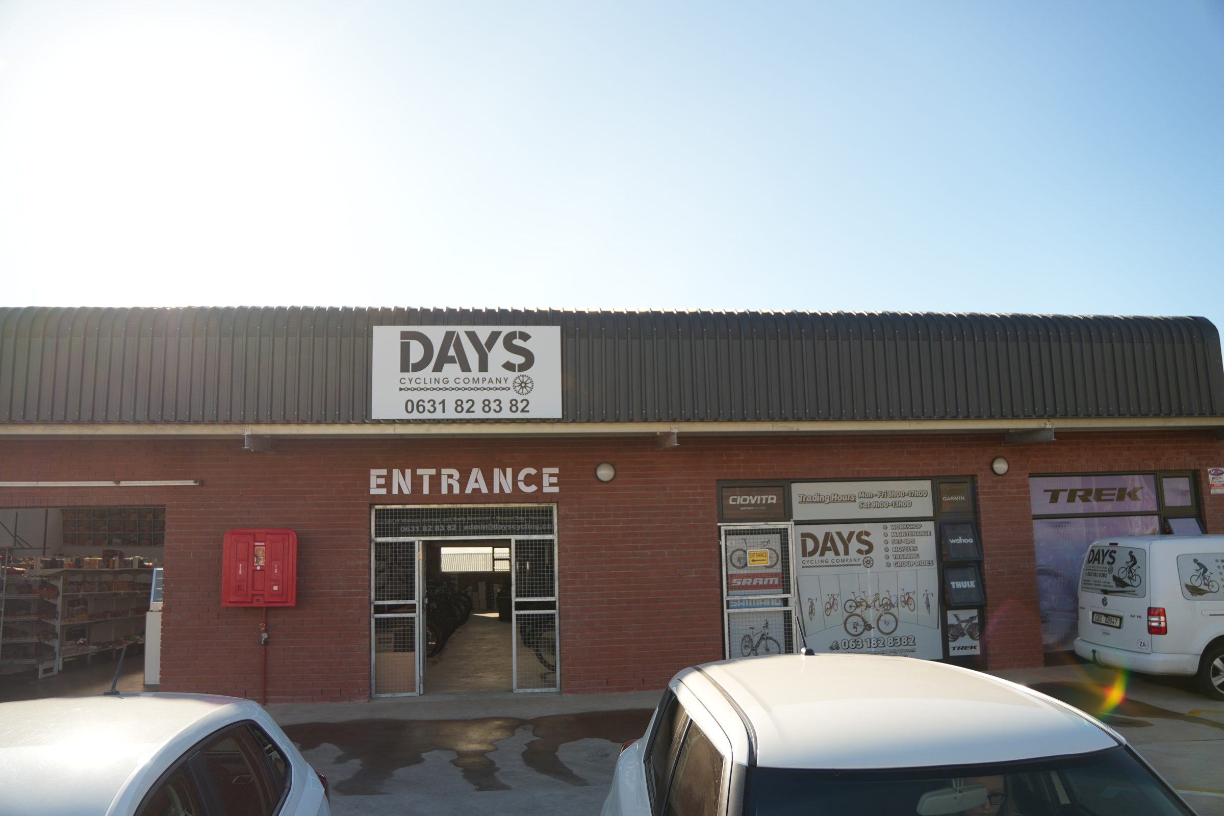DAYS Cycling shop, Mossel Bay