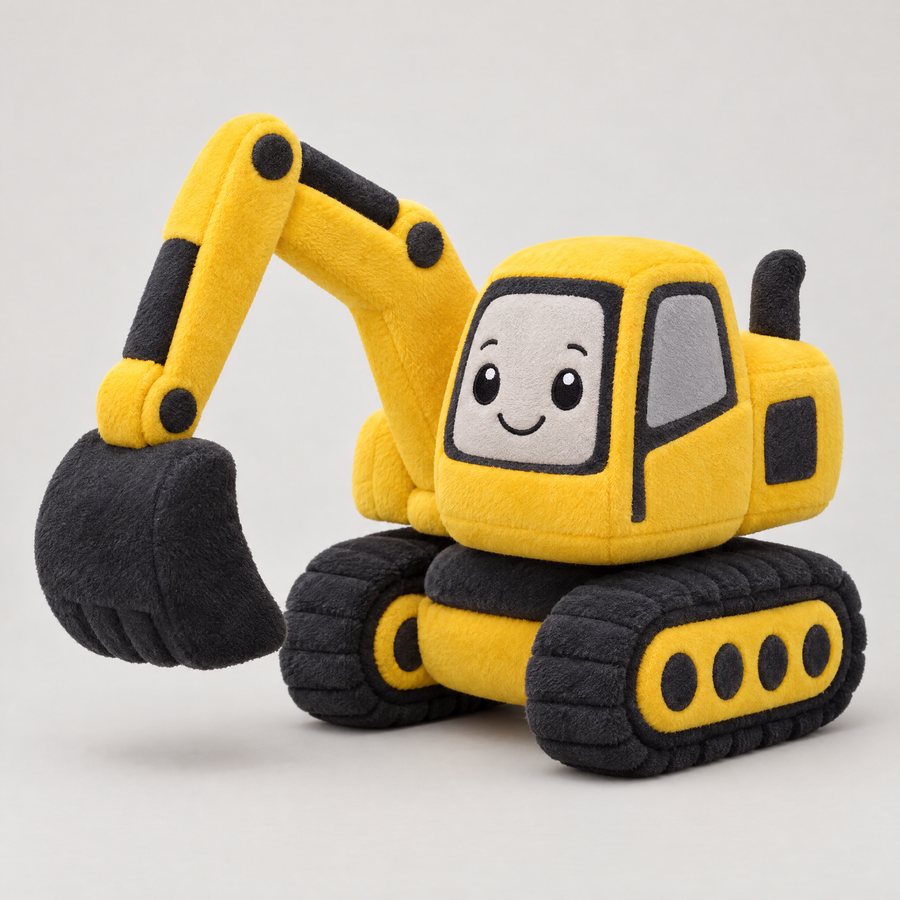 Scoop the plush digger