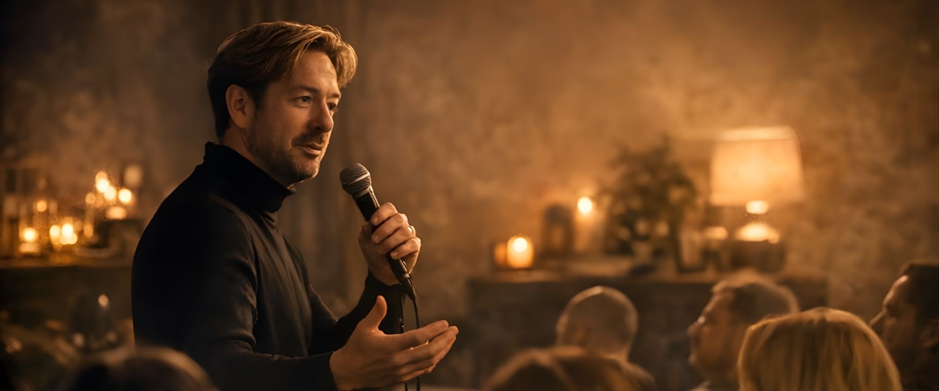 Keith Dykes speaking to the audience