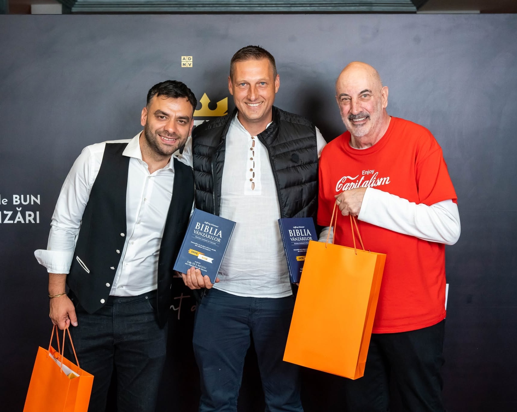 Testimonial Jeffrey Gitomer și Andrei Dunuță