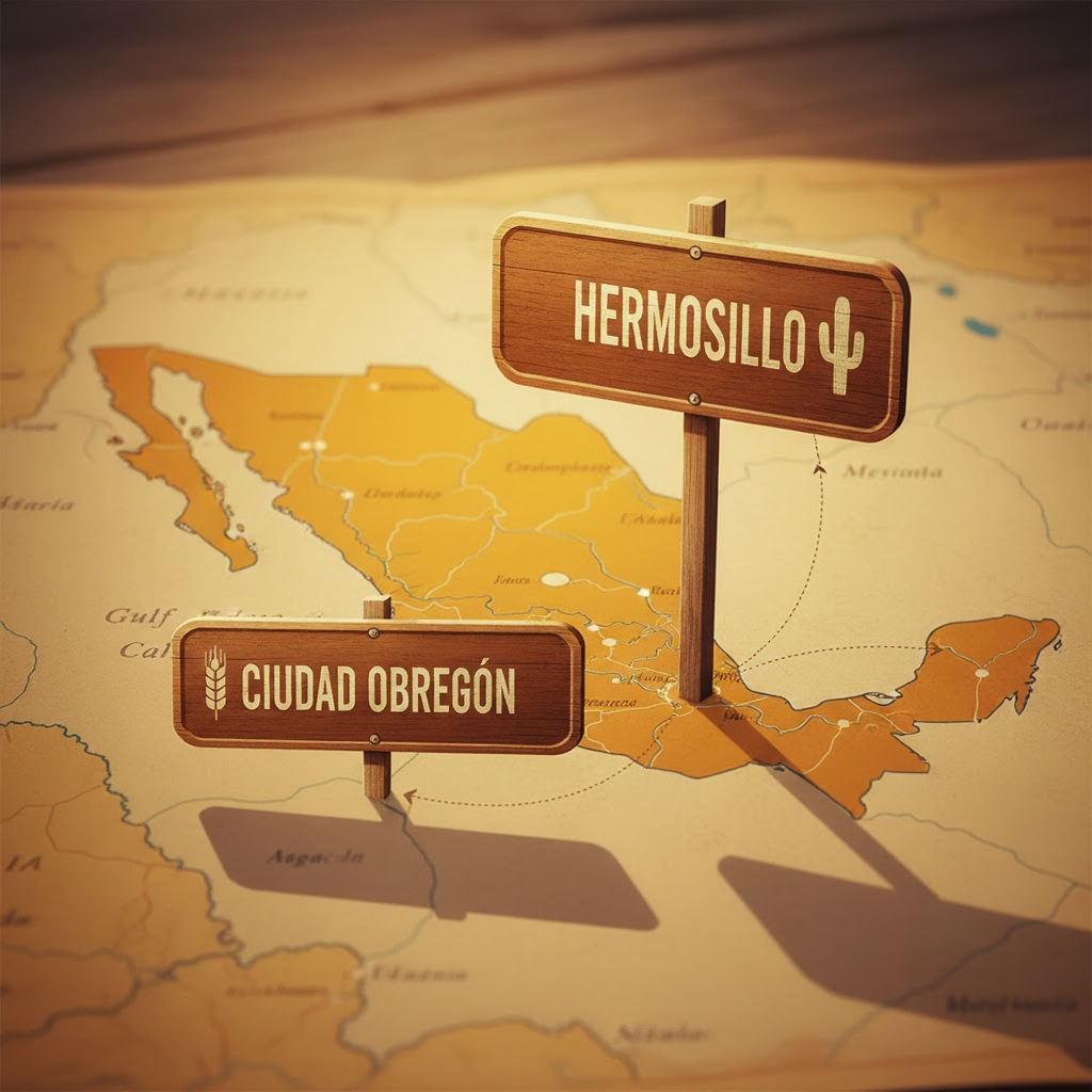 Mapa de cobertura en Sonora