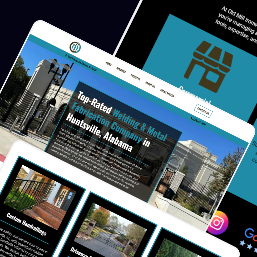 Old Mill Ironworks Website