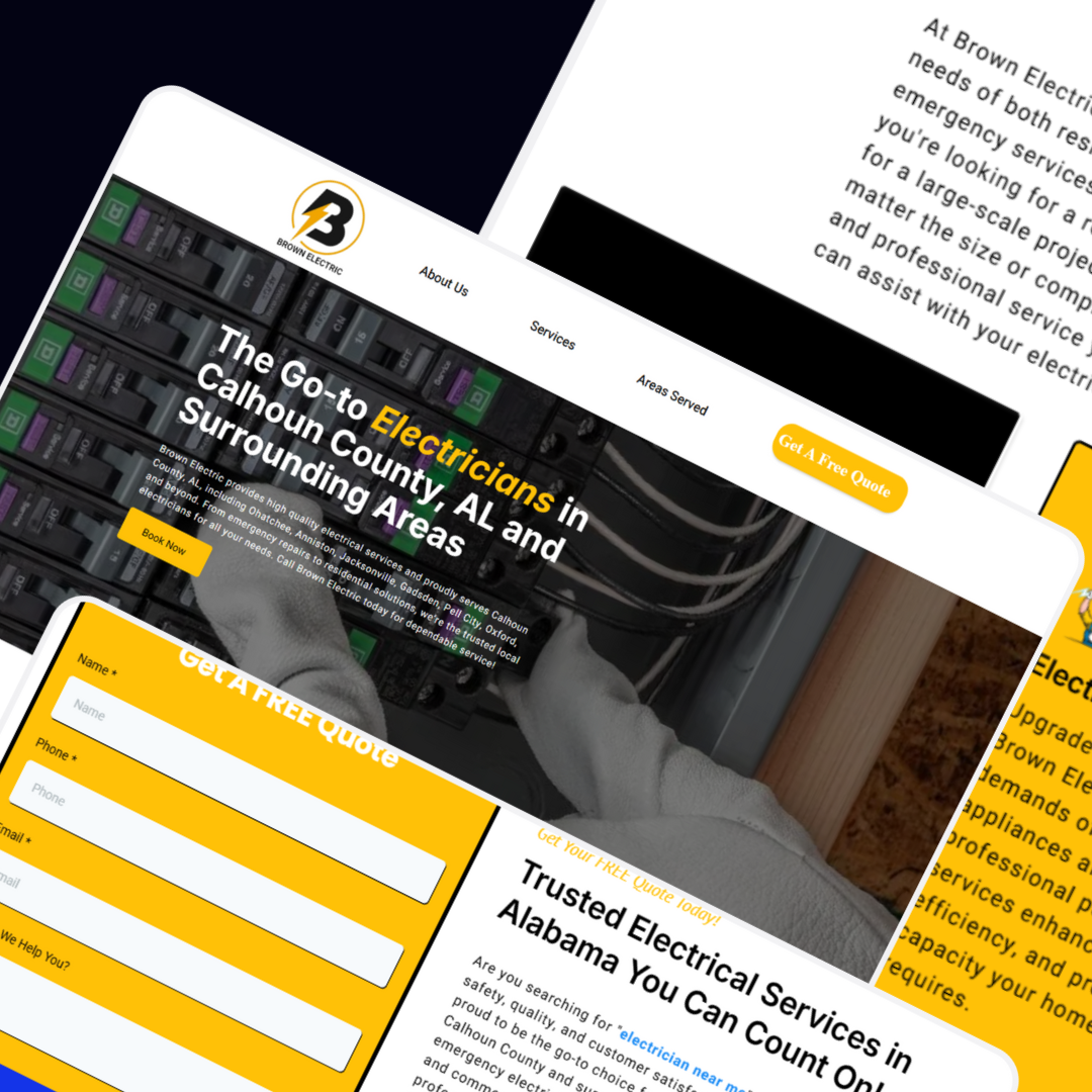 Brown Electric Website