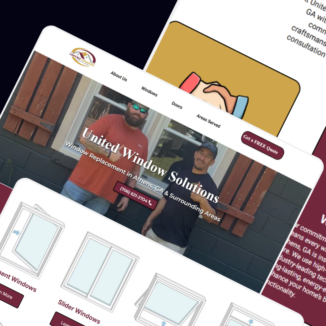 United Window Solutions Website