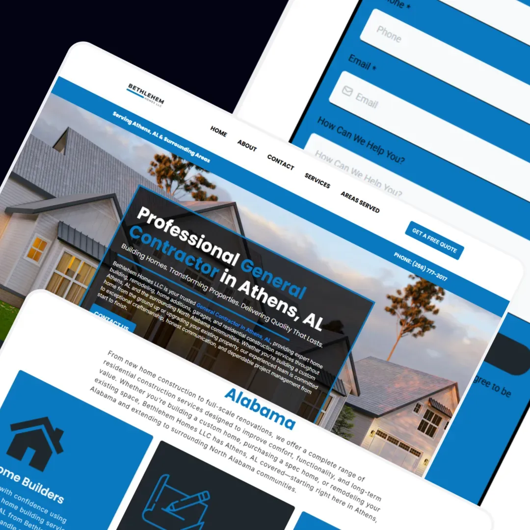 Bethlehem Homes LLC Website