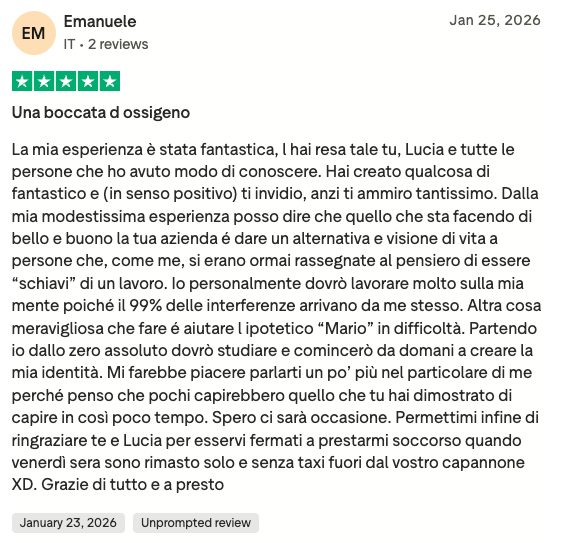 Testimonianza