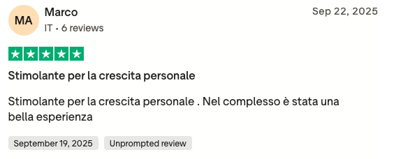 Testimonianza